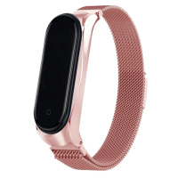 Ремінець Milanese Loop Design для Xiaomi Mi Band 3/4, rose_gold - купити в SmartEra.ua