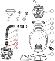 Ущільнювальне кільце для насоса Aquaviva Lagoon, (208000490)