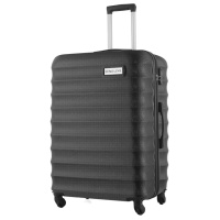 Валіза Semi Line 28« (L) Black (T5576-6)
