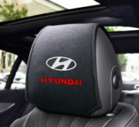 Чохол на підголовник з логотип Hyundai 2шт