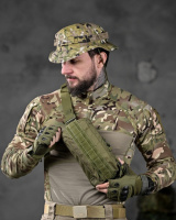 Сумка тактична через плече або на пояс олива ДЛ6327