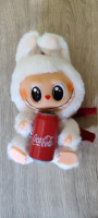 Коллекционная фигурка Labubu Кока-Кола редкая игрушка-сюрприз игрушка брелок кукла для детей лабубу