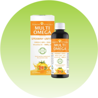 Сироп MultiOmega зі смаком тропічних фруктів, 250 мл