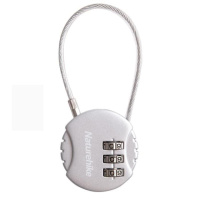 Замок з паролем Naturehike NH20SJ003 Silver