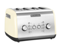 Тостер KitchenAid 5KMT421EAC, на 4 хлебца, кремовый