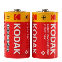 Батарейка солевая KODAK Extra Heavy Duty R20, 2шт в shrink, цена за shrink