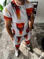 Спортивний костюм білий | 42-5/649