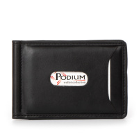 PODIUM Зажим для банкнот иск-кожа 1013-1 black