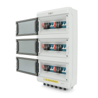 Комбинатор для солнечных систем YRPVB-6/6CB DC600V с молниезащитой (6 входов/6 выходов) (ток 32А 600В)