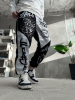 Спортивні штани білі | 12-237