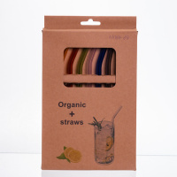 Набор стеклянных трубочек с щеточкой (8+1) 64486-84