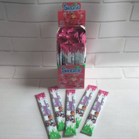 Жувальна Цукерка Shcoker Персик Полуниця Коробка 50 шт