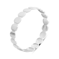 Серебряный браслет CatalogSilver с без камней, вес изделия 20,64 гр (2190547) 18 размер