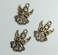 Подвеска. Размер - 20×15 мм. Металл. Цвет - бронза