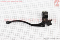 Рычаг руля левый с креплением под зеркало Loncin LX250GY-3