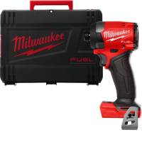 Шуруповерт ударний акумуляторний безщітковий 1/4« HEX MILWAUKEE, M18 FID3-0X, 226Нм (каркас, кліпса для ременя, тримач для біт,