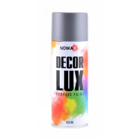 Фарба акрилова Nowax Spray 450мл срібний металік (DIAMOND SILVER)