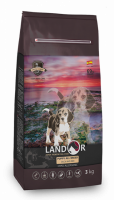 LANDOR Dogs PUPPY All BREED (30/18) Щенки всех пород утка с рисом 1,3,15 кг