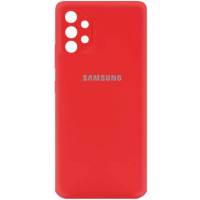 Чохол Silicone Cover My Color Full Camera (A) для Samsung Galaxy A72 4G / A72 5G (Червоний / Red) - купити в SmartEra.ua