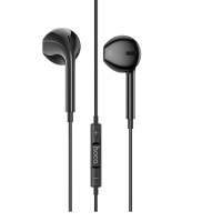 Навушники дротові HOCO M101 Crystal (3.5mm) Black (6931474782335)