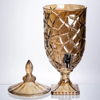 Лимонадниця Amber Ice 5 л із краном для напоїв соку фрешу мохіто HP-19-309