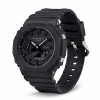 Чоловічий годинник Casio G-SHOCK GA-2100-1A1 Carbon Core Guard, водонепроникність 20 ATM