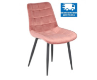 Стілець Гламур бархат велюр рожевий