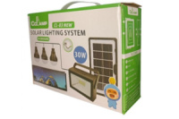 Ліхтар CL-03 PowerBank, із сонячною зарядкою + лампочки 3 шт (16)