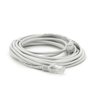 Патч-корд литой RITAR, CCA, UTP, RJ45, Cat.5e, 5m, серый