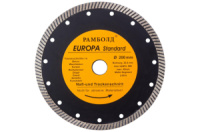 Диск алмазный Рамболд 200 x 25.4 мм турбо (200 T)