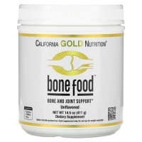 California Gold Nutrition Bone Food 411 g, Без смаку