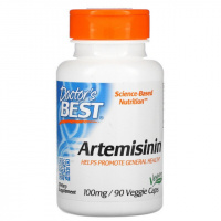 Артемизинин, Artemisinin, Doctor's Best, 100 мг, 90 вегетарианских капсул