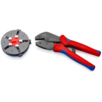 Кліщі обжимні зі змінними матрицями KNIPEX MultiCrimp 97 33 01