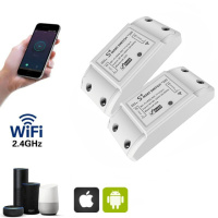 Wifi реле для умного дома Wi-Fi Smart Switch 10А, умный выключатель, беспроводные выключатели 2шт/уп (ST)