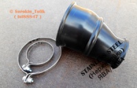 ЗАЖИМ патрубка воздушного фильтра ЯВА/JAWA 250, 360, Старушка НЕРЖАВЕЙКА ( stainless steel )