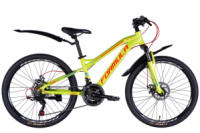 Велосипед AL 24« Formula BLACKWOOD 1.0 DD FR рама-12,5» зелено-червоний 2025