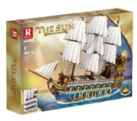 Конструктор «Флагманський трищогловий корабель», 3162 деталі