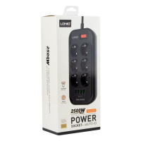 Мережевий Подовжувач LDNIO SE6403 4USB / 6 Socket
