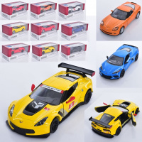 Машинка инертная Kinsmart Chevrolet Corvette C7 R KT5457W 13 см