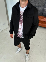 Котоновий костюм чоловічий сорочка шорти