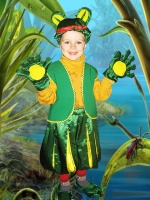 Лягушонок - детский карнавальный костюм на прокат.