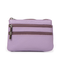 PODIUM Косметичка кожа A-00141 l-purple