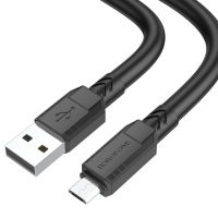 Кабель Borofone BX81 USB to MicroUSB 1m black