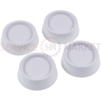 Амортизуючі (антивібраційні) підставки D=45mm (4шт) для пральних машин Indesit 484000008808