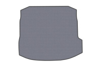 Резиновый коврик в багажник (Sedan, серый) для Ауди A3 2020- гг