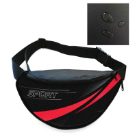 Сумка-бананка Sport чоловіча/жіноча спортивна 32×16 см з розширювачем поясна сумка або сумка через плече (3748)