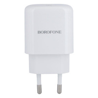 Мережевий Зарядний Пристрій Borofone BN3 Premium PD 20W Type-C to Lightning QC3.0