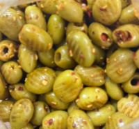 Зелені оливки «Халкідікі» (Halkidiki) без кісточки «ГРИЛЬ»