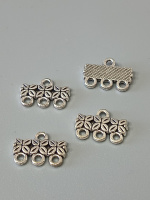 Коннектор. Размер - 11*16 мм. Цена указана за 1 шт.  Материал - металл