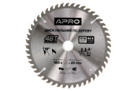 Диск пильный по дереву Apro 160 x 20мм x 48T (830113)